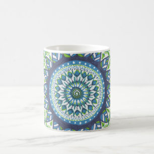 Wassermandala-Kaffee-Tasse Kaffeetasse