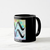 "WASSERMANN" 11 Unze. WECKER-KAFFEE-TASSE Tasse (VorderseiteRechts)