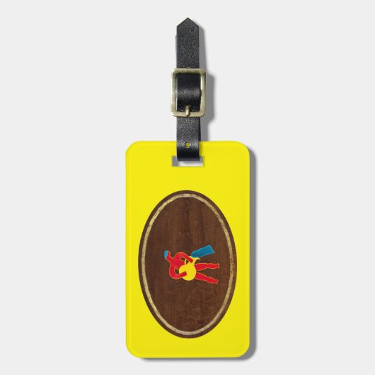 Wassermann 2008 gepäckanhänger (Vorderseite vertikal)