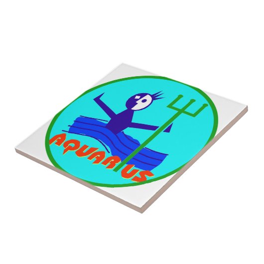 Wassermann-Abzeichen Fliese (Seite)