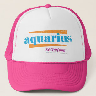 Wassermann-Aqua Truckerkappe