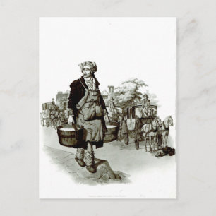 Wassermann auf einem Trainerstand, 1805 Postkarte