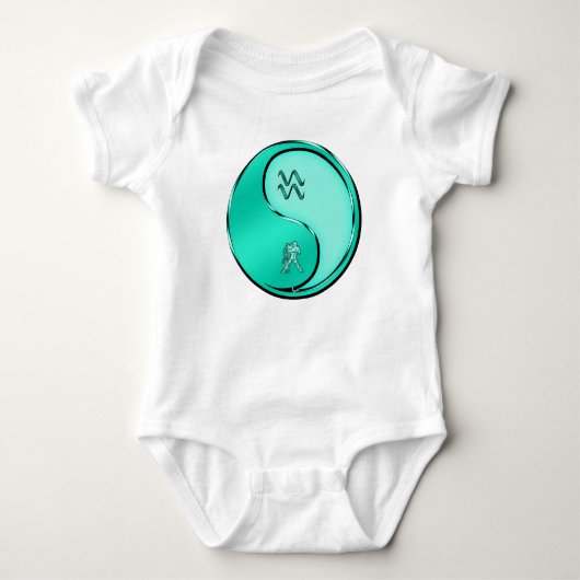 Wassermann Baby Strampler (Vorderseite)