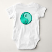 Wassermann Baby Strampler (Rückseite)