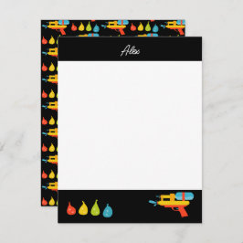 Wassermann & Balloons Sommerkids Mitteilungskarte