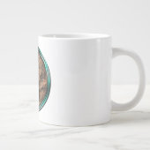 Wassermann & Erdaffe Jumbo-Tasse (Rechts)