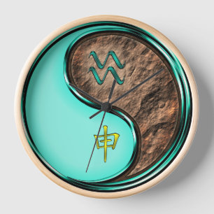 Wassermann & Erdaffe Uhr
