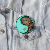 Wassermann & Erddrache Button (Beispiel)