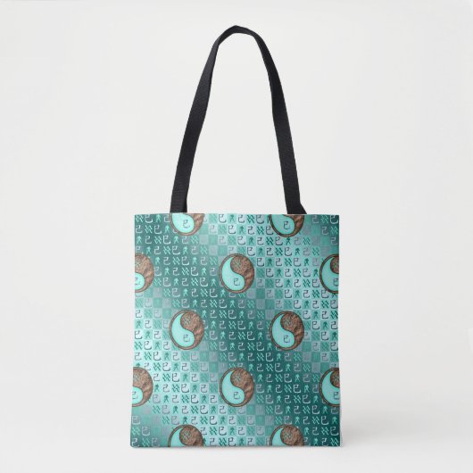 Wassermann & Erde Schlange Tasche (Vorderseite)