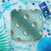 Wassermann & Erdeschlange Pappteller (Party)