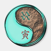 Wassermann & Erdtiger Magnet (Vorne)