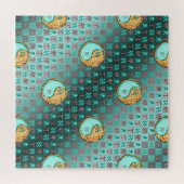 Wassermann & Feuer Kaninchen Puzzle (Horizontal)