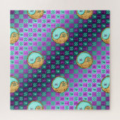 Wassermann & Feuer-Schwein Puzzle (Horizontal)