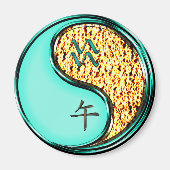 Wassermann & Feuerpferd Magnet (Vorne)