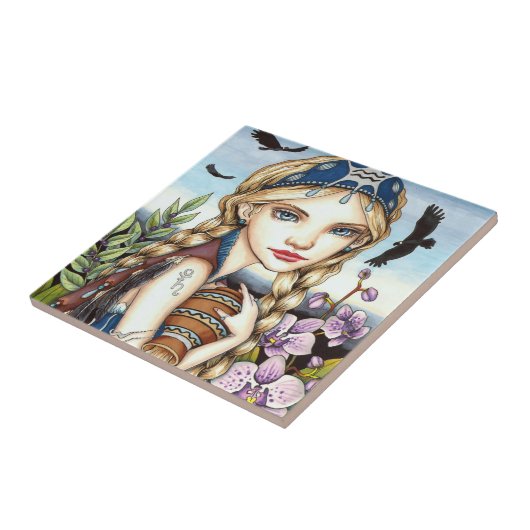 Wassermann Fliese (Seite)