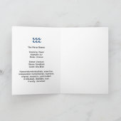 Wassermann-Geburtstags-Karte Karte (Innenseite)