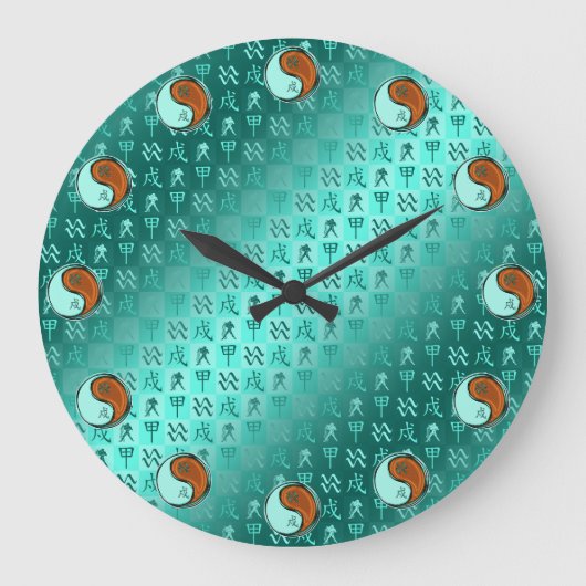 Wassermann & Holz Hund Große Wanduhr (Vorderseite)