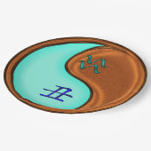 Wassermann & Holz Ochse Pappteller (Schrägansicht)
