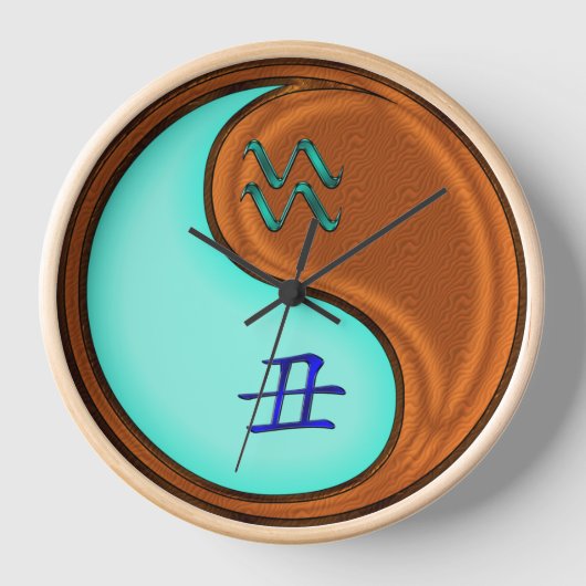 Wassermann & Holz Ochse Uhr (Vorderseite)