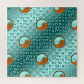 Wassermann & Holzschlange Puzzle (Horizontal)