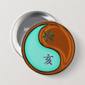 Wassermann & Holzschwein Button (Vorne & Hinten)