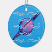 Wassermann Keramik Ornament (Links)