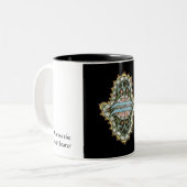 Wassermann Khamsa Tasse (Vorderseite Links)