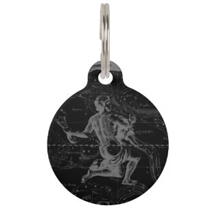 Wassermann-Konstellation Hevelius 1690 auf Tiermarke