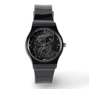 Wassermann Mädchen Sternzeichen Armbanduhr