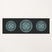 Wassermann-Mandala-Yoga-Matte Yogamatte (Vorderseite (Horizontal))