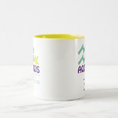 Wassermann-Merkmal-Tasse Zweifarbige Tasse (Mittel)