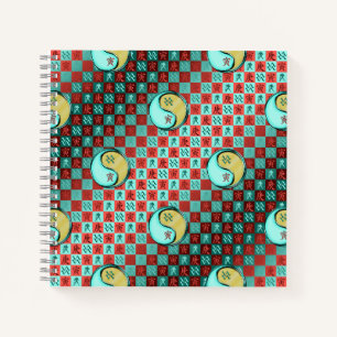 Wassermann & Metall-Tiger Notizblock