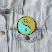 Wassermann & Metall Ziege Button (Beispiel)