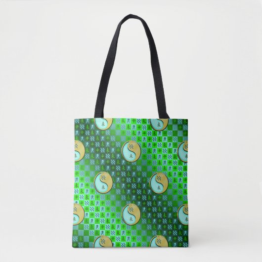 Wassermann & Metall Ziege Tasche (Vorderseite)