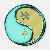 Wassermann & Metallaffe Magnet (Vorne)