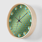 Wassermann & Metalldrache Uhr (Winkel)