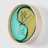 Wassermann & Metallhund Uhr (Winkel)