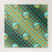 Wassermann & Metallpferd Puzzle (Horizontal)
