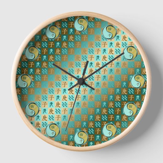 Wassermann & Metallratte Uhr (Vorderseite)