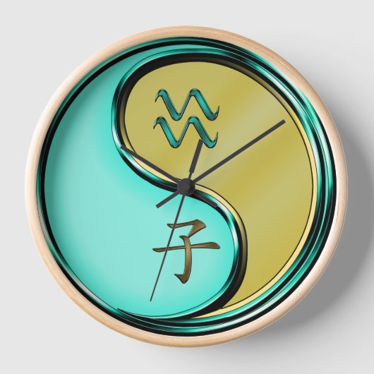 Wassermann & Metallratte Uhr (Vorderseite)