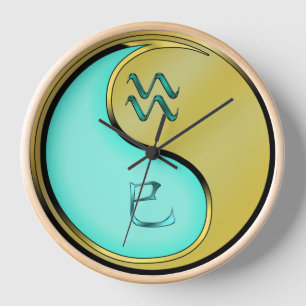 Wassermann & Metallschlange Uhr