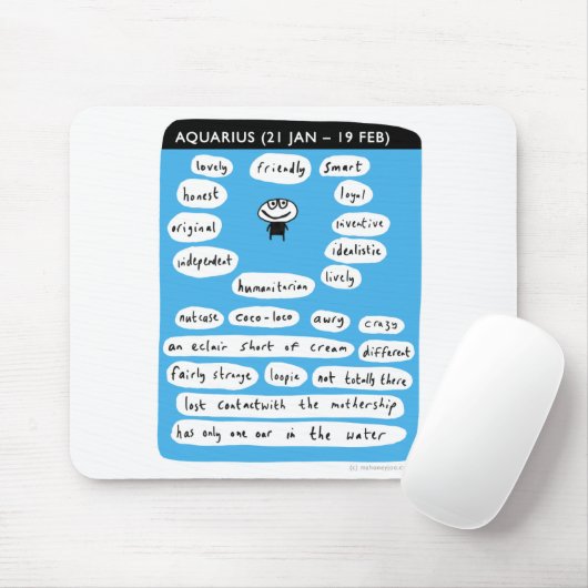 Wassermann Mousepad (Mit Mouse)