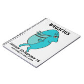 Wassermann-Notizbuch Notizblock (Linke Seite)