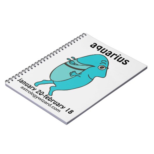 Wassermann-Notizbuch Notizblock (Linke Seite)