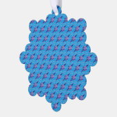Wassermann Ornament Karte (Linke Ecke)