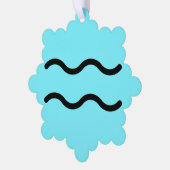 Wassermann  ornament karte (Linke Ecke)