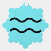 Wassermann  ornament karte (Vorderseite)