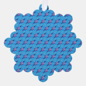 Wassermann Ornament Karte (Vorderseite)