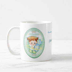 Wassermann - personalisierte Tierkreis-Tasse Kaffeetasse
