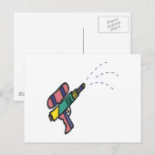 Wassermann Postkarte (Vorne/Hinten)